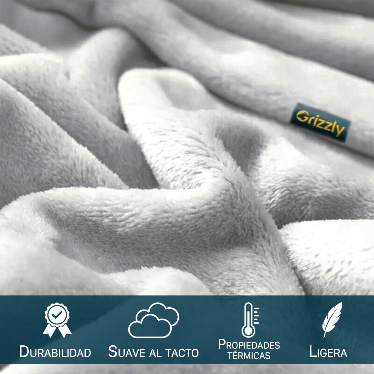 Cobijas térmicas Marfil