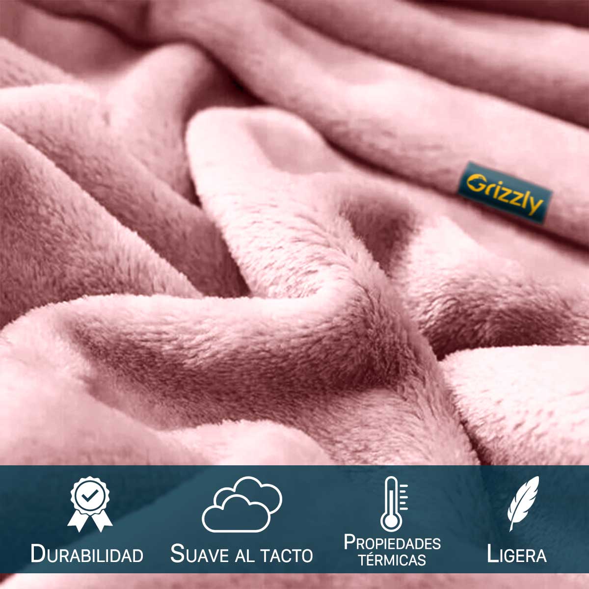 Cobijas térmicas Palo de rosa