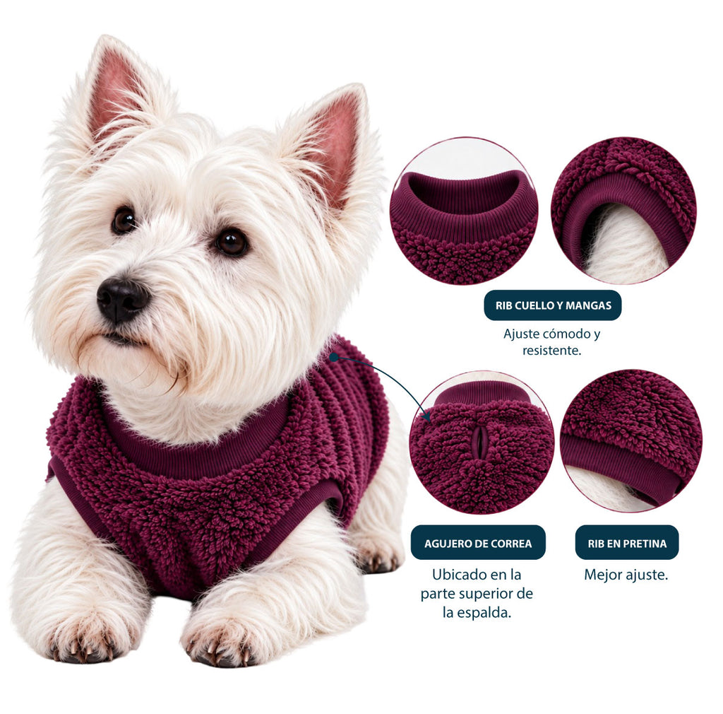 Chaleco térmico premium para perro