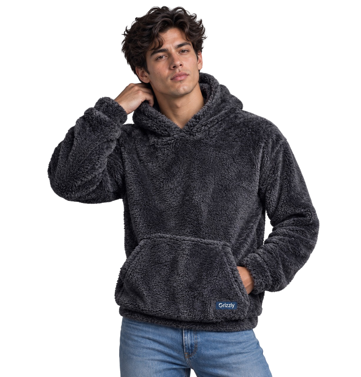 Hoodie Clásico Grizzly Hombre