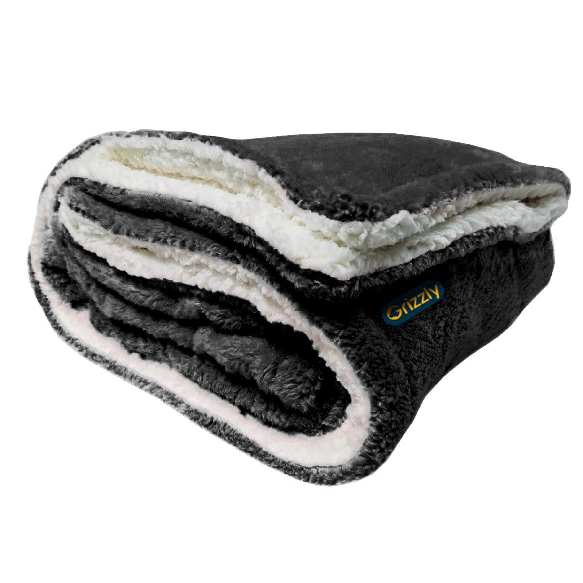 Cobija ovejera forrada Negra