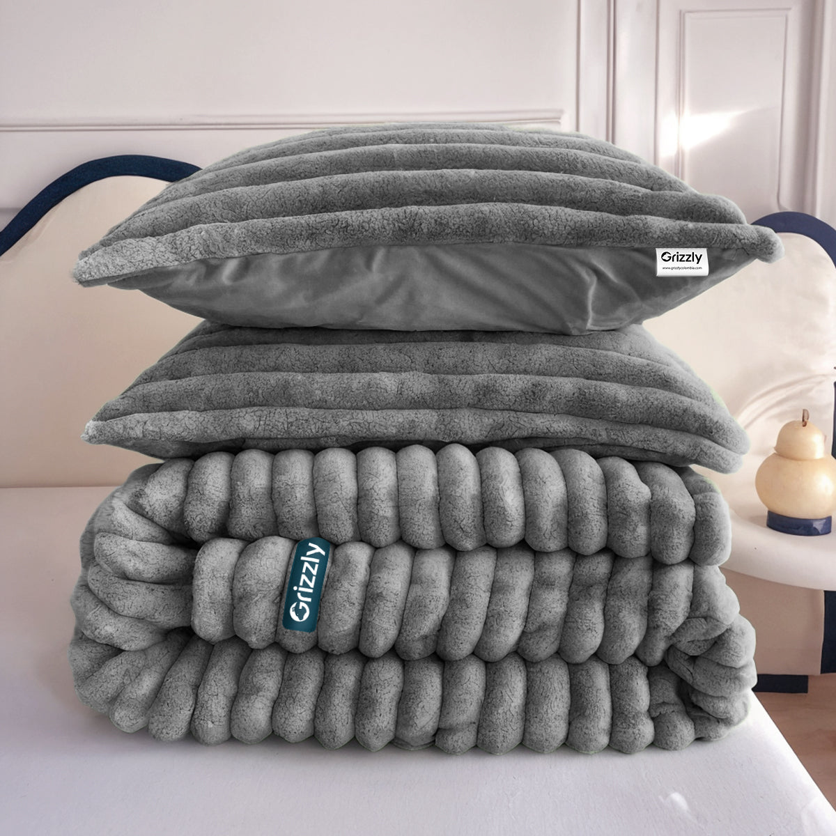 Cama Doble - Colcha Térmica Tipo Cubrelecho Premium