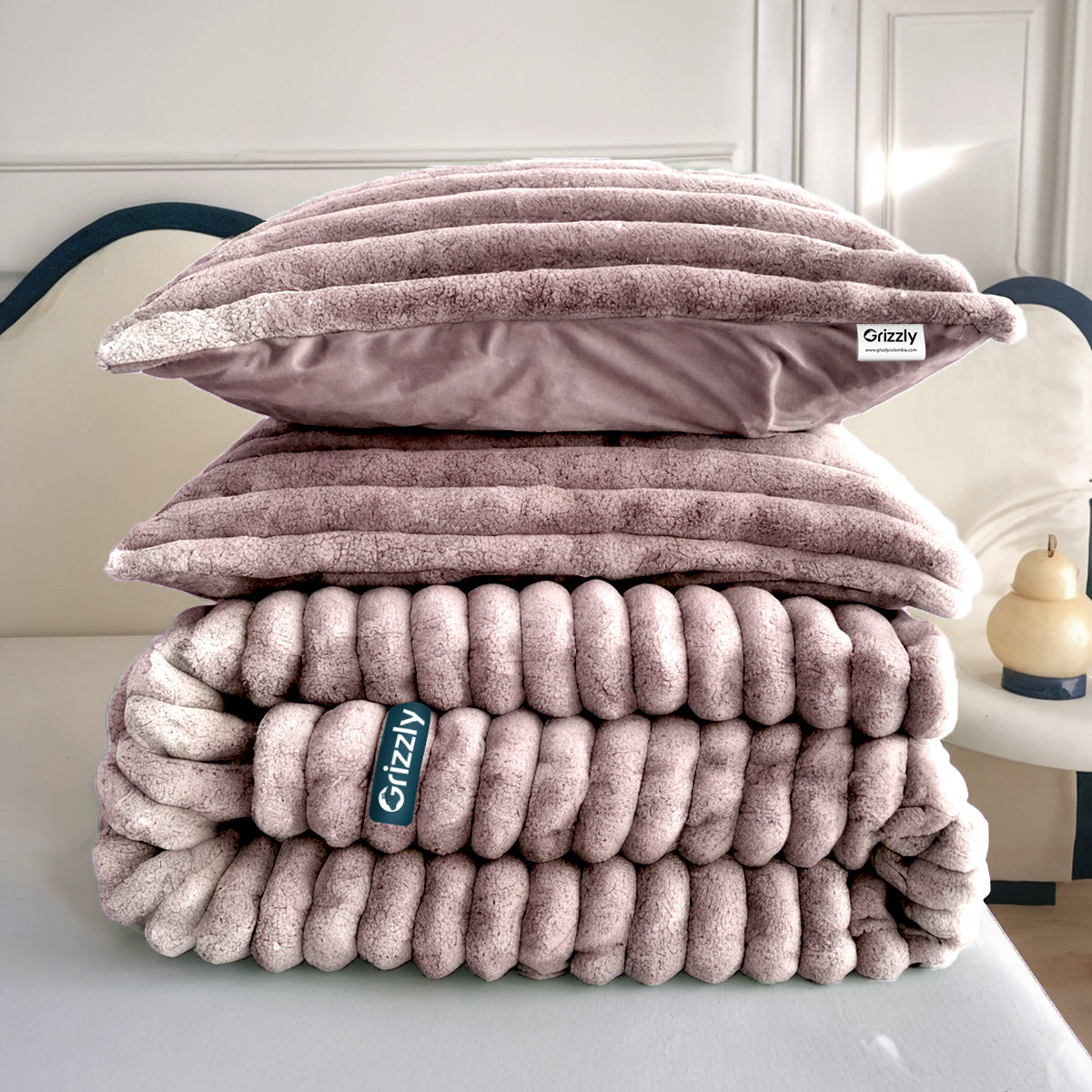 Cama Doble - Colcha Térmica Tipo Cubrelecho Premium