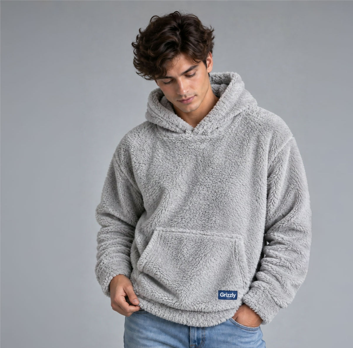 Hoodie Clásico Grizzly Hombre