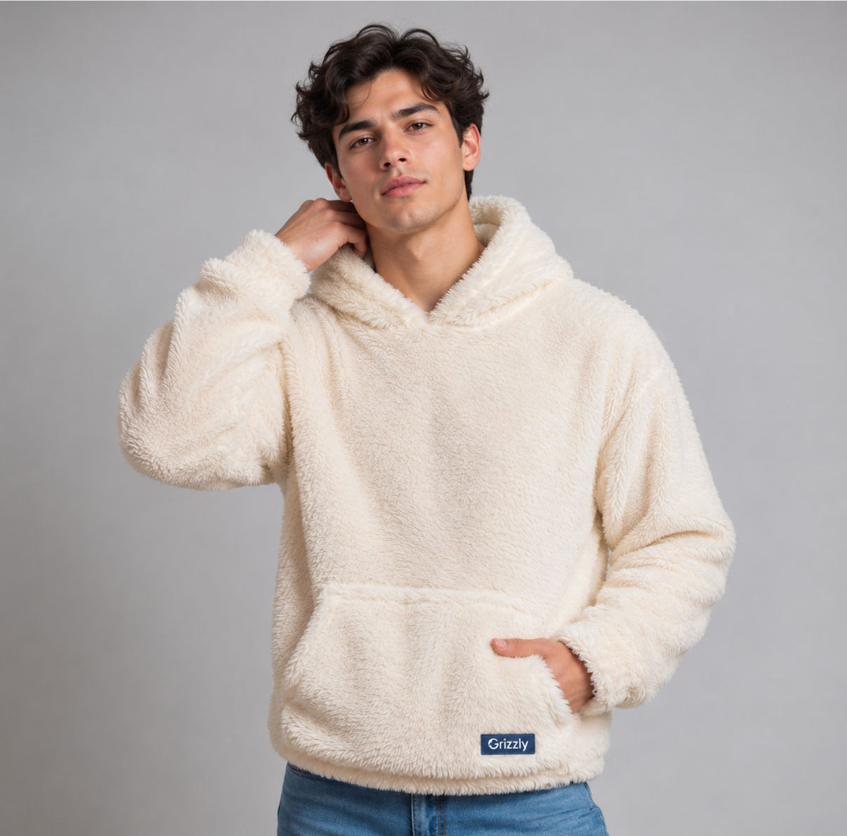 Hoodie Clásico Grizzly Hombre