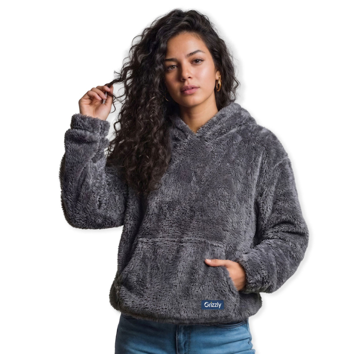 Hoodie Clásico Grizzly Mujer