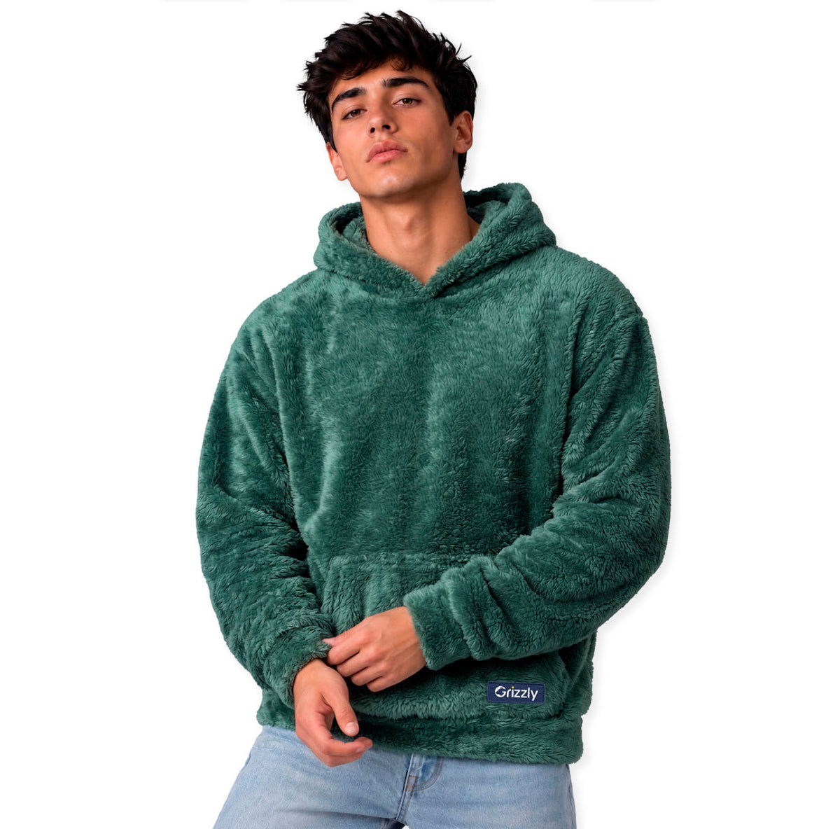 Hoodie Clásico Grizzly Hombre