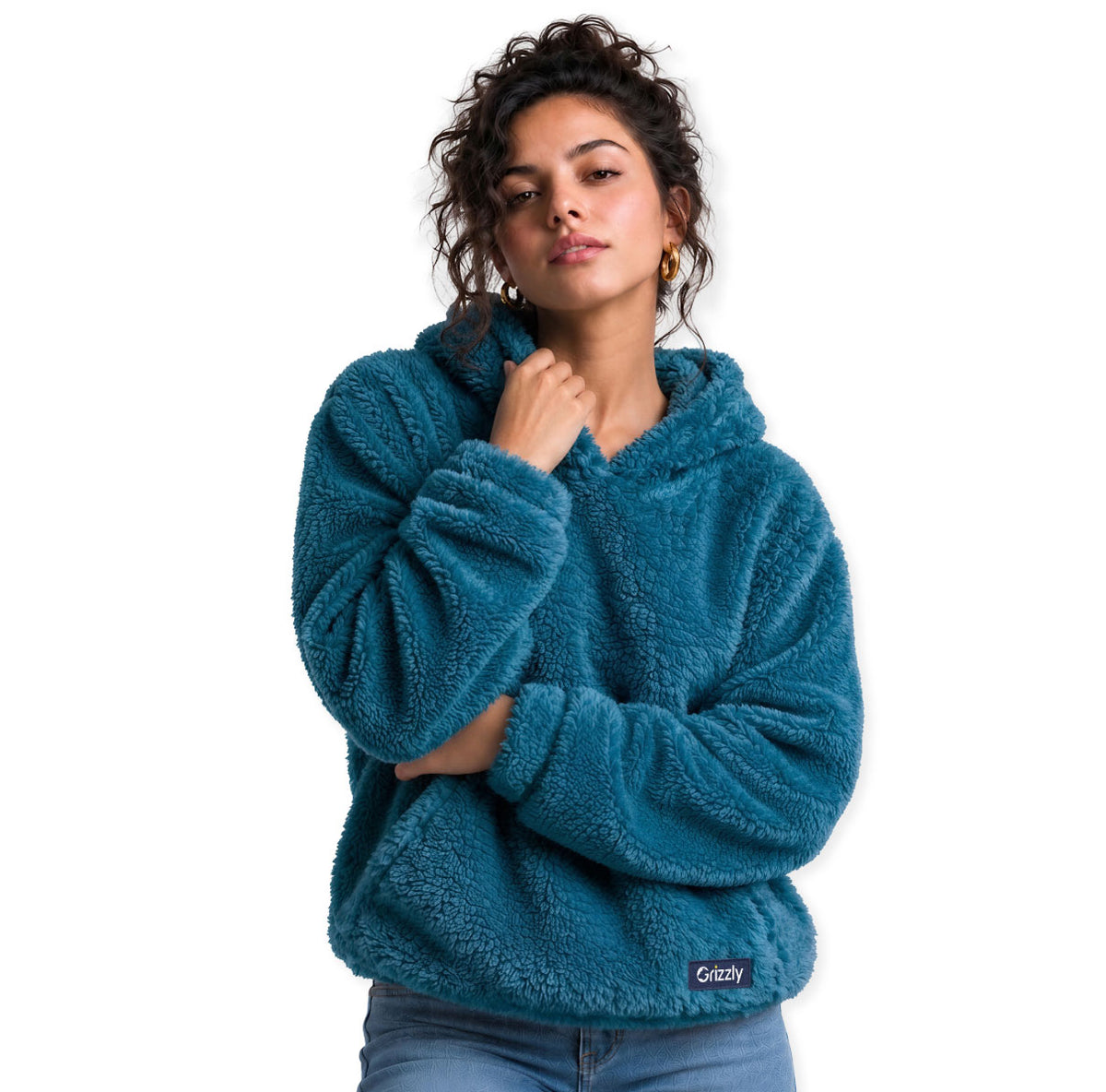 Hoodie Clásico Grizzly Mujer
