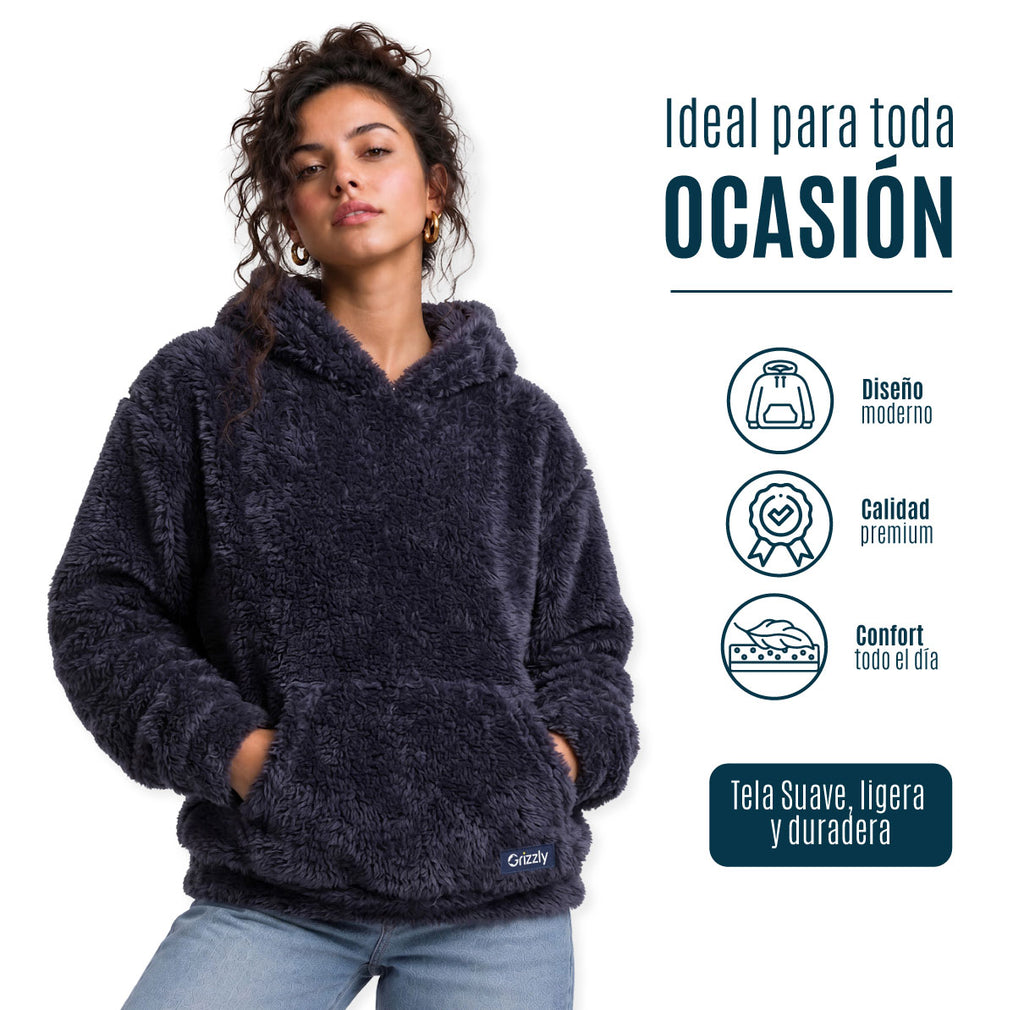 Hoodie Clásico Grizzly Mujer