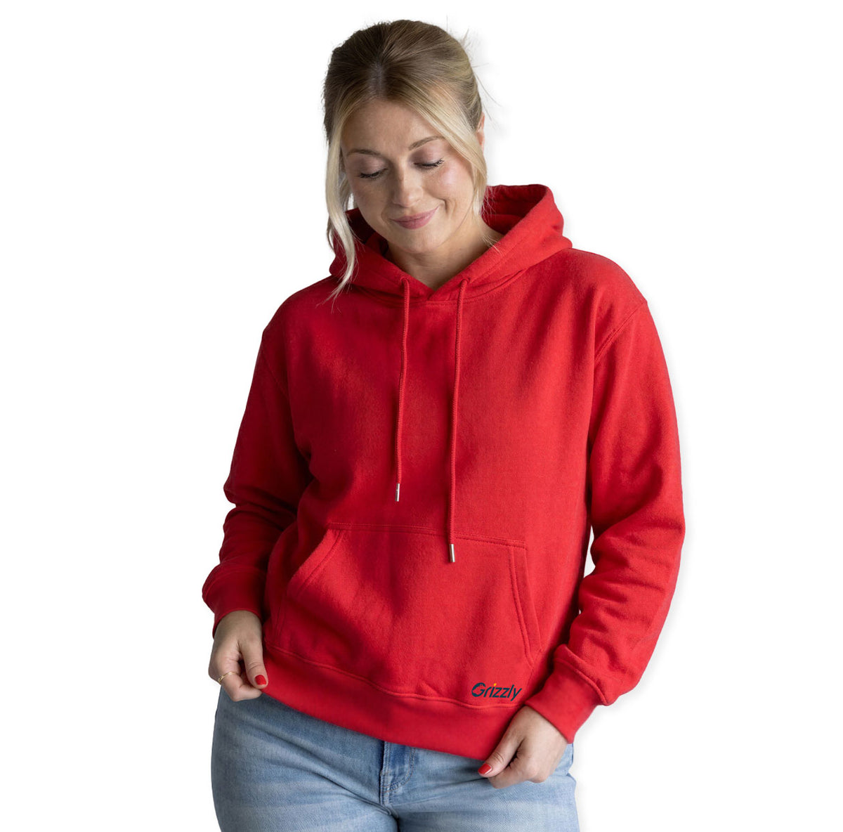 Hoodie Antipilling Mujer Grizzly