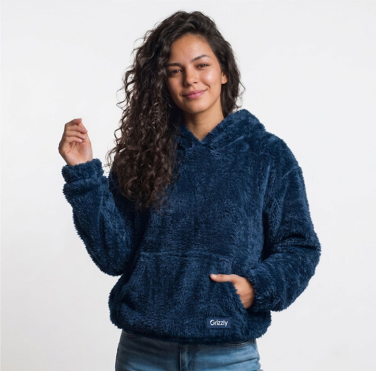 Hoodie Clásico Grizzly Mujer