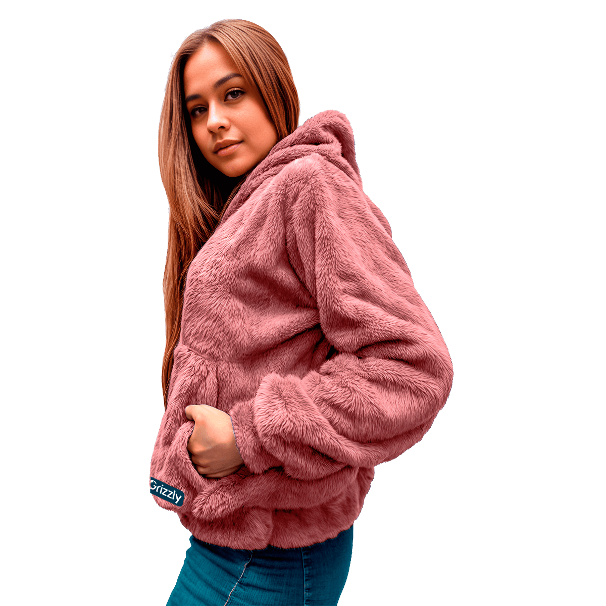 Hoodie Clásico Grizzly Mujer