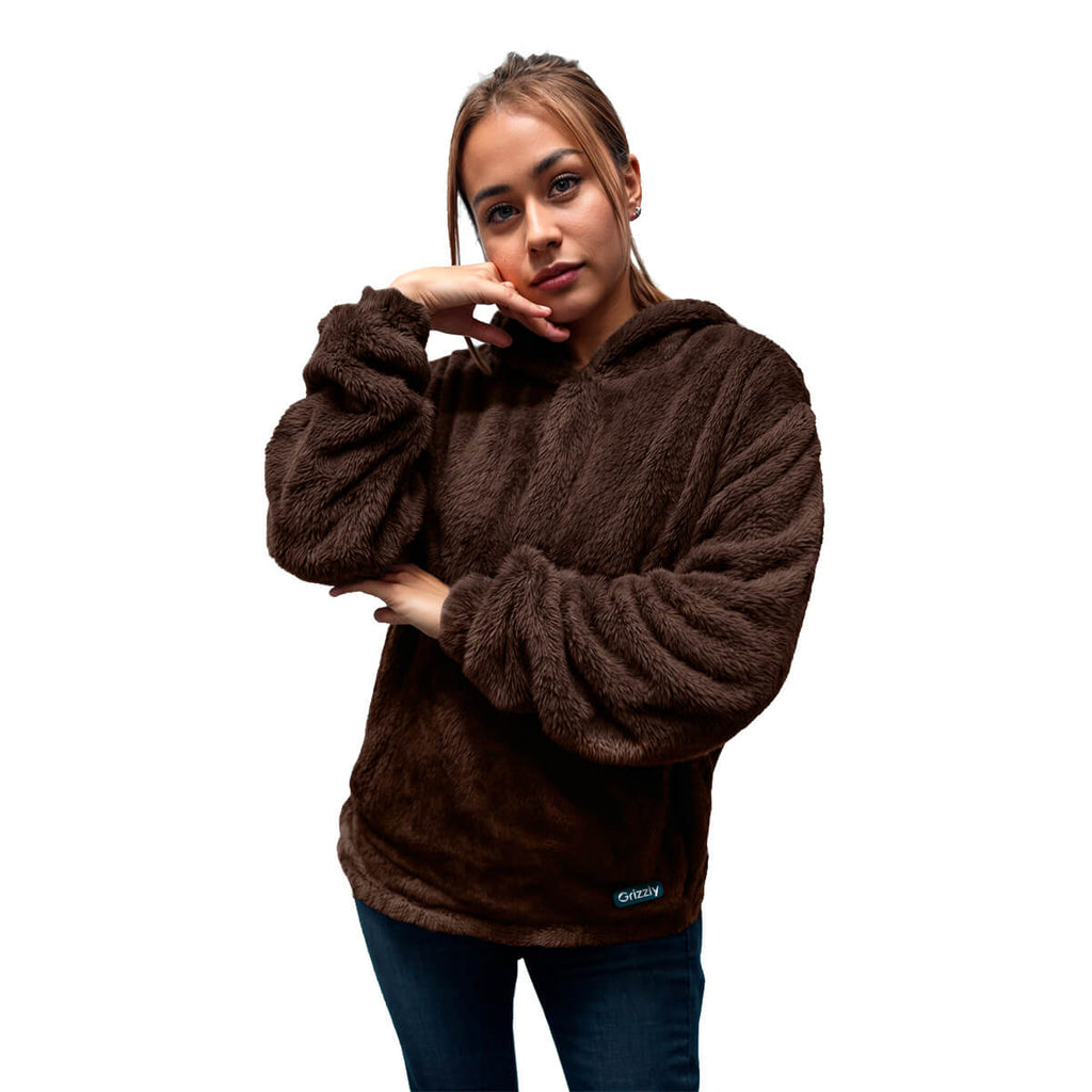 Hoodie Clásico Grizzly Mujer