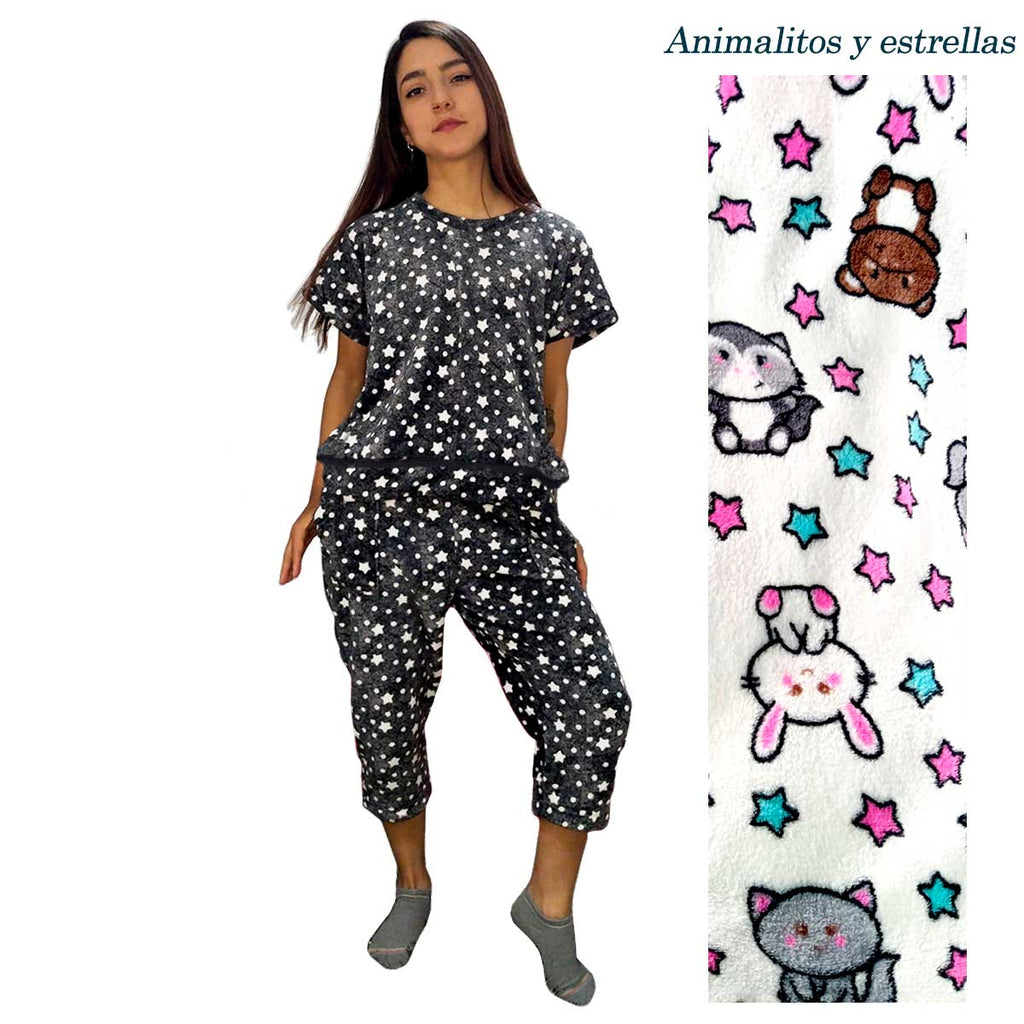 Pijamas térmicas estampadas