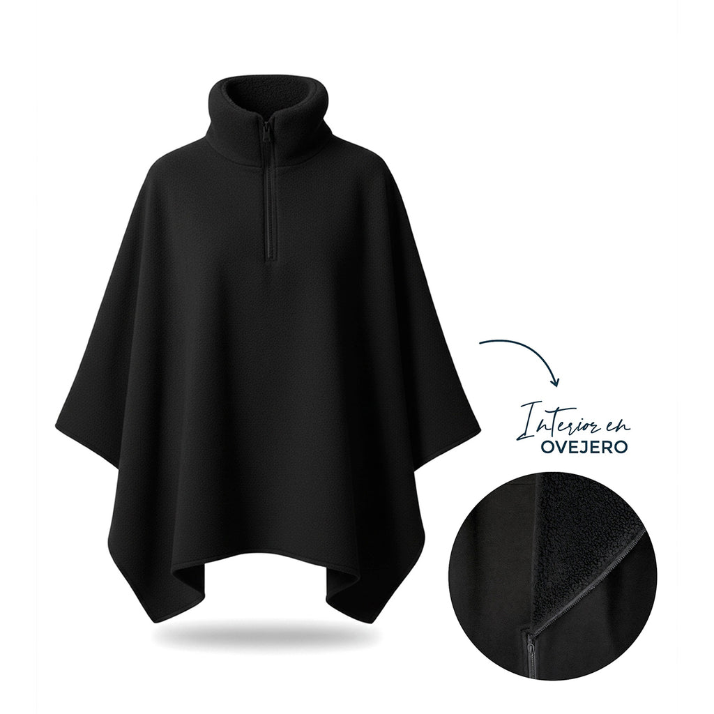 RUANA COZY HUG - GRIZZLY