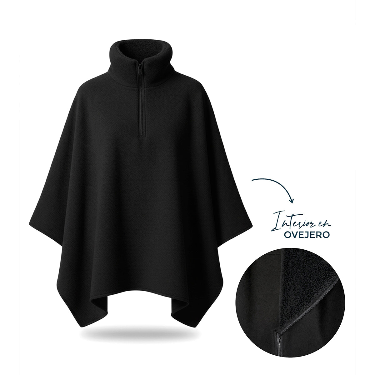 RUANA COZY HUG - GRIZZLY