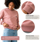 Promo x2 Cuello redondo Unisex Salmón